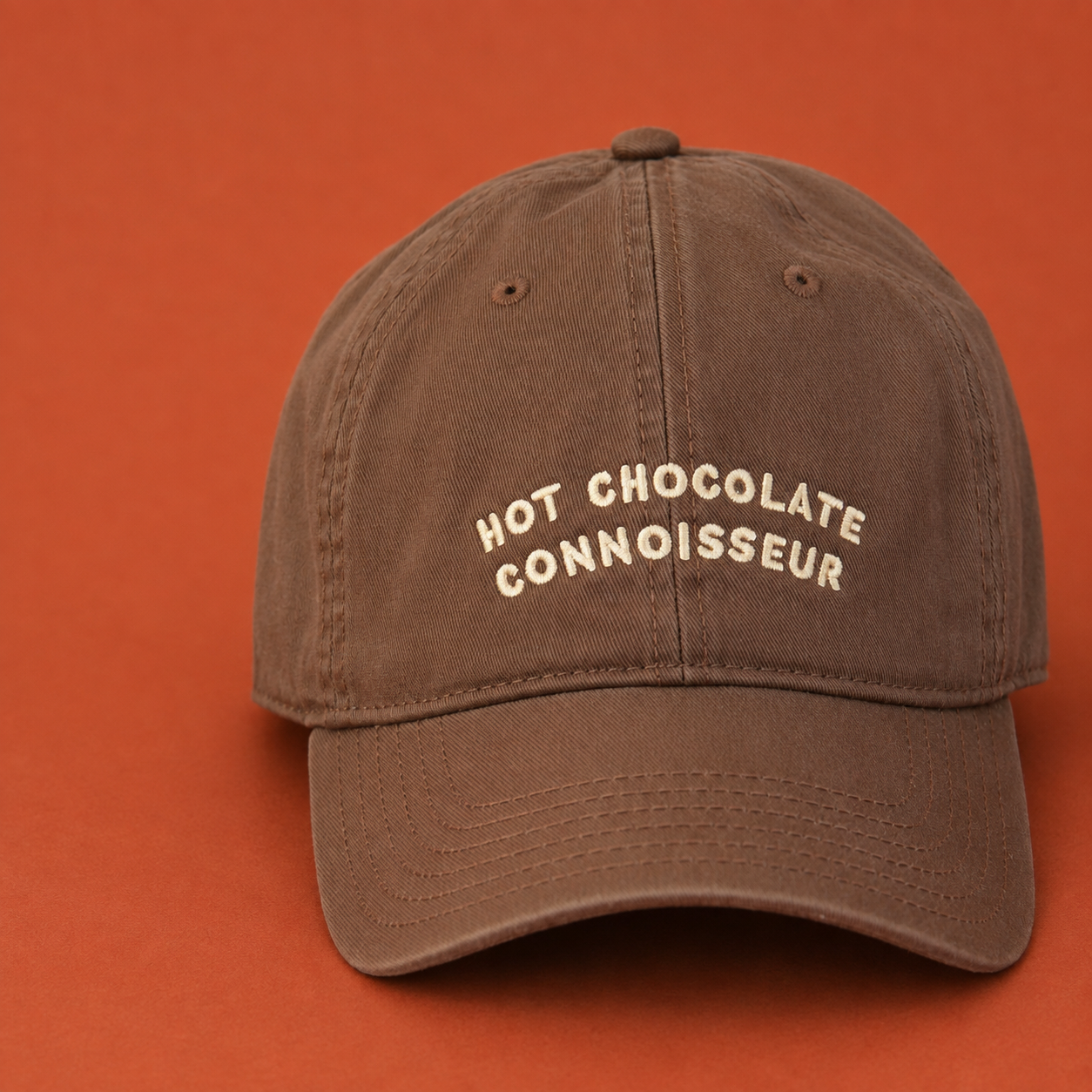 Hot Chocolate Connoisseur - Cotton Baseball Cap